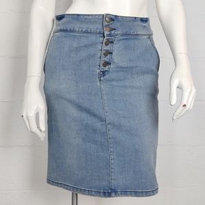 Prana Aubrey Denim Skirt